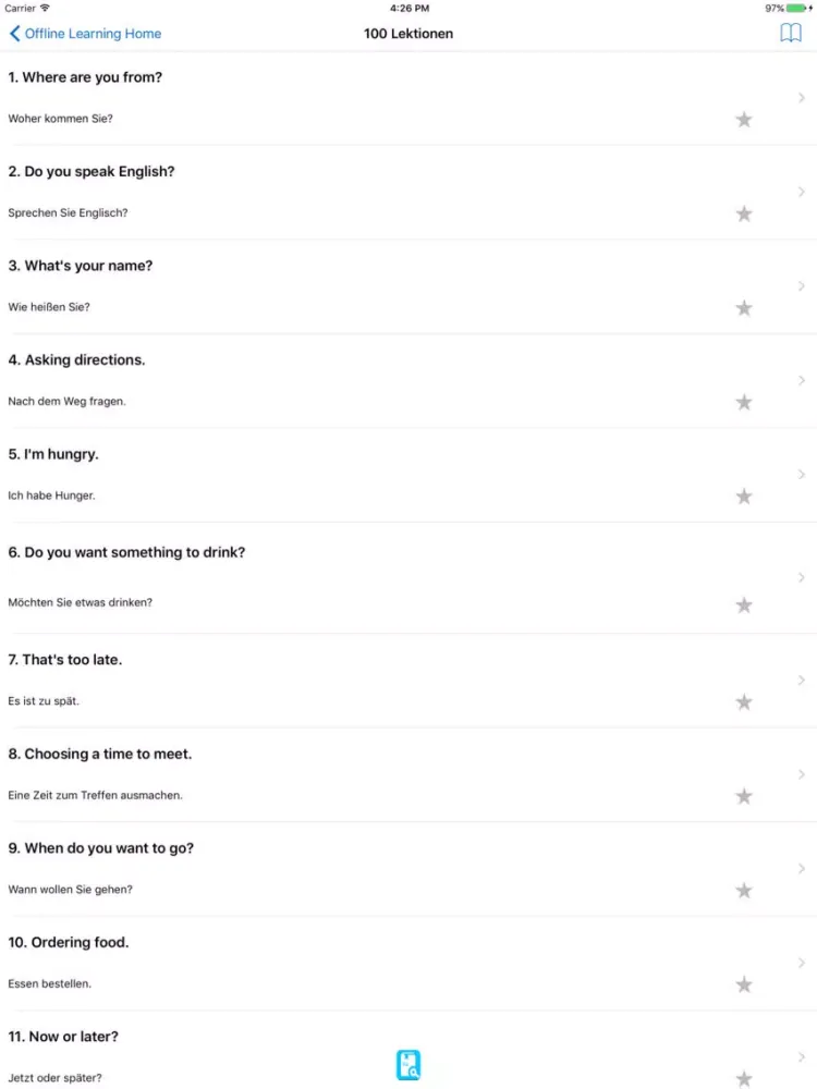 صور English Study Pro for German - Englisch Lernen iPad 