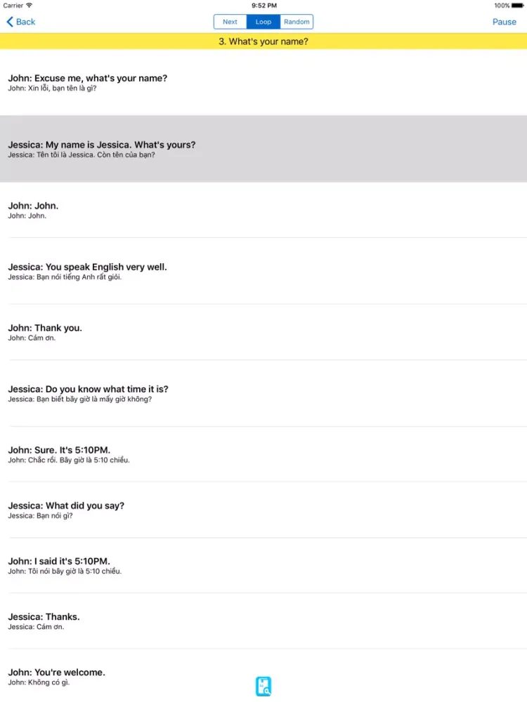 Capturas de tela do Learning English Pro - Tự Học Tiếng Anh iPad 