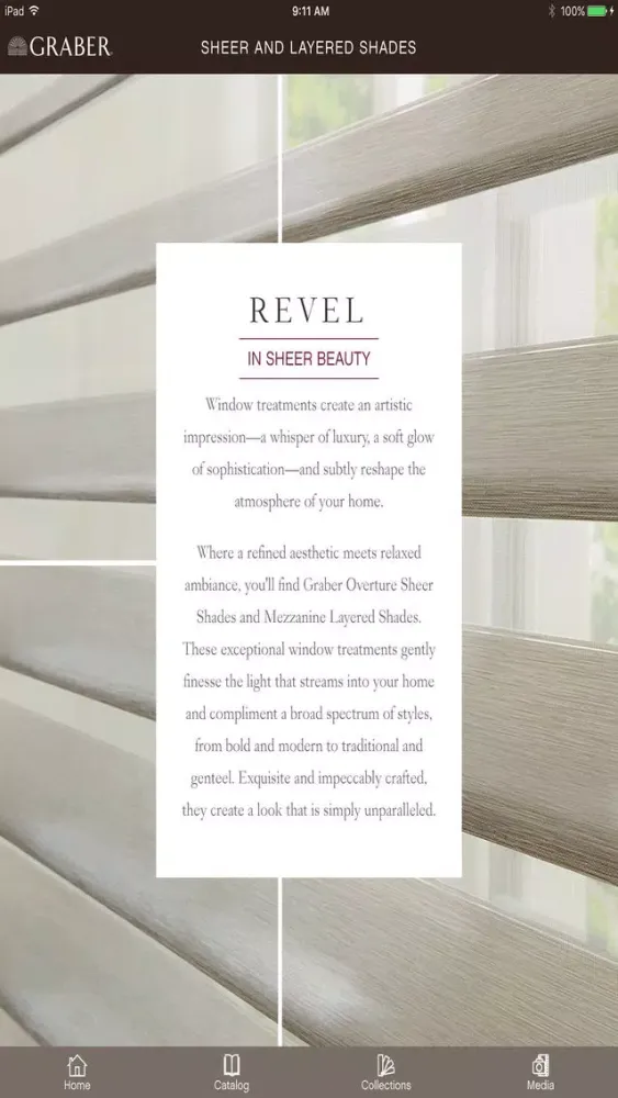 Sheer and Layered Shades应用截图