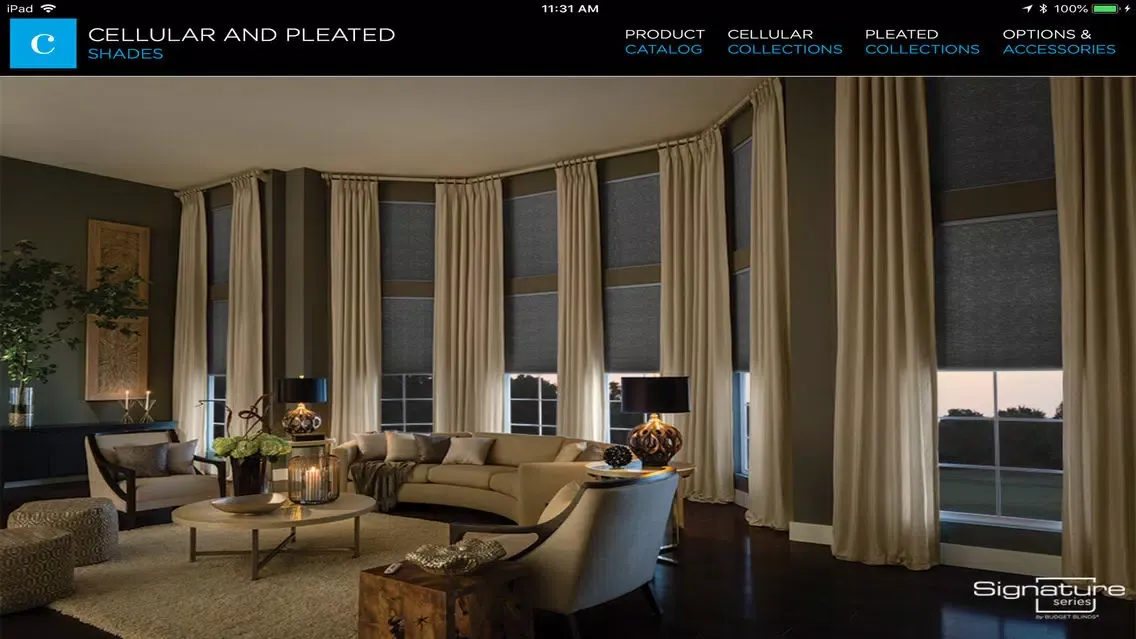 Capturas de tela do Cellular and Pleated Shades
