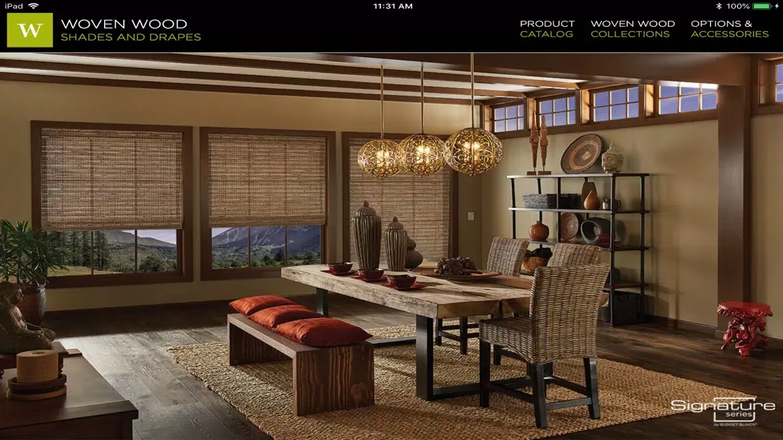Capturas de tela do Woven Wood Shades