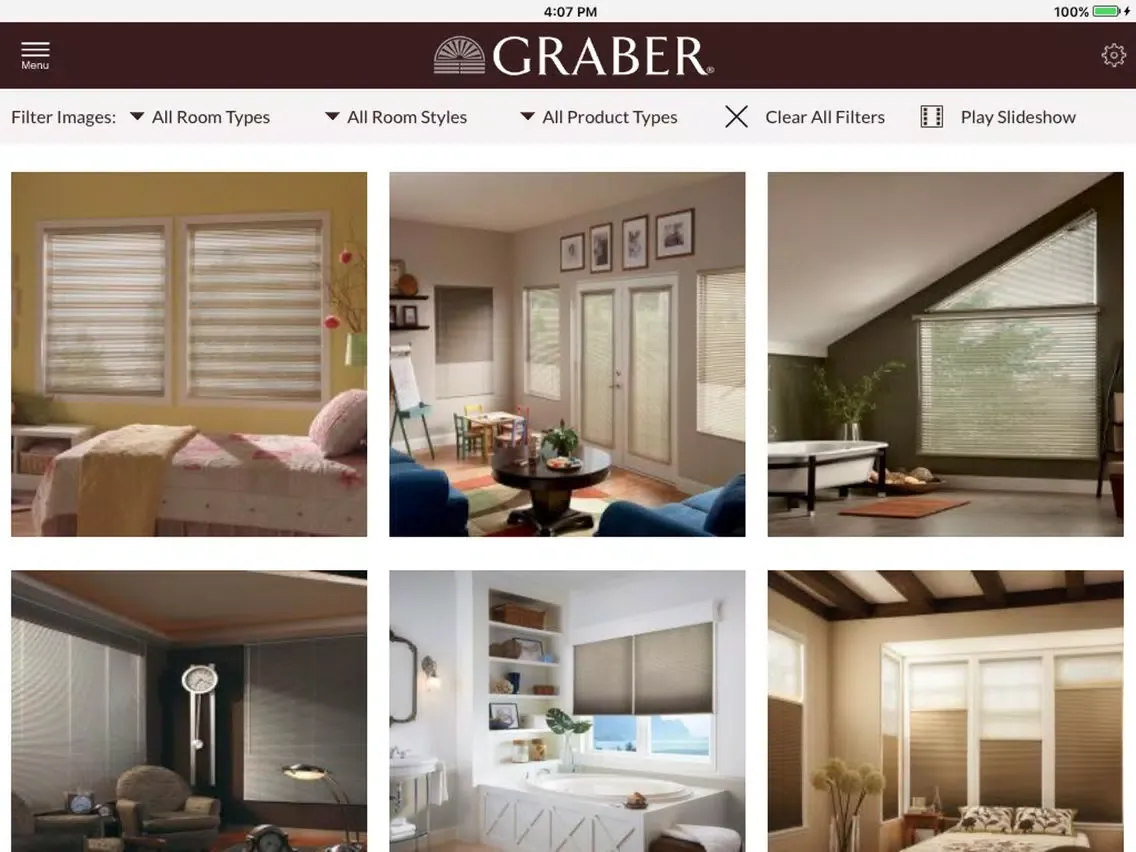 Screenshot di Custom Decorating by Graber iPad 
