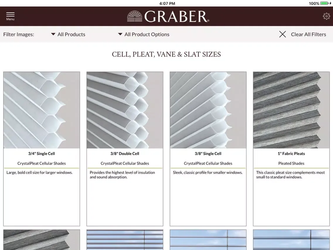 Screenshot di Custom Decorating by Graber iPad 