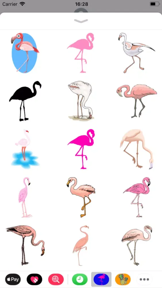 Zrzuty ekranu Trendy Flamingo