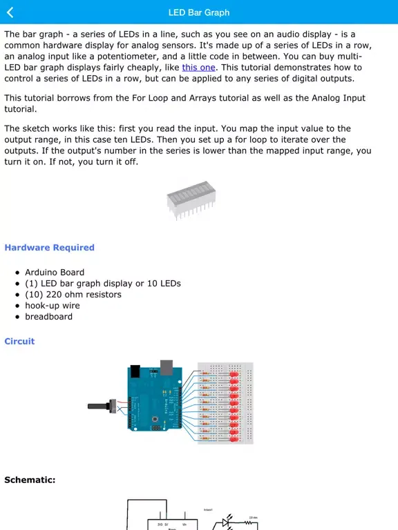 Screenshot di Arduino Pocket Reference Pro iPad 