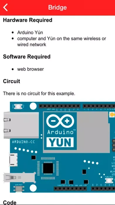 Screenshot di Arduino Pocket Reference Pro
