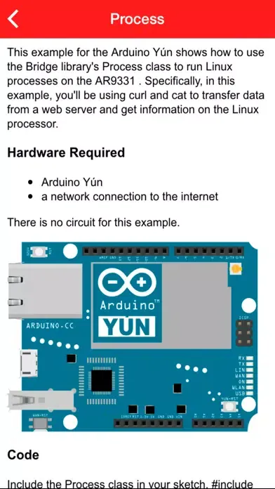 Screenshot di Arduino Pocket Reference Pro