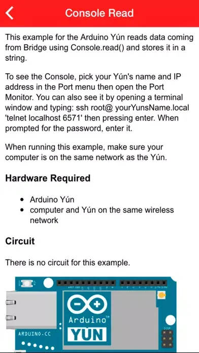 Screenshot di Arduino Pocket Reference Pro
