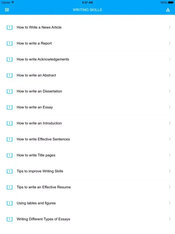 English Writing Skills Pro iPad 應用截圖