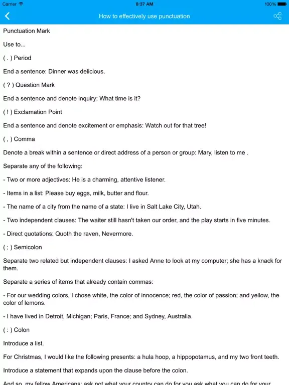 English Writing Skills Pro iPad 應用截圖