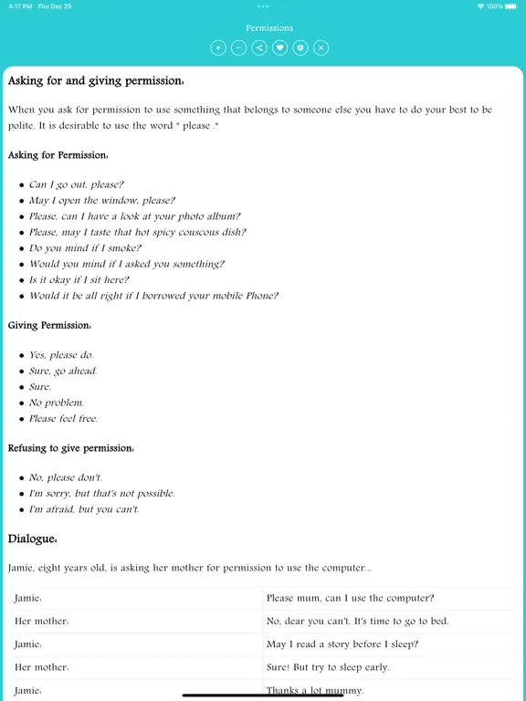 Ảnh chụp màn hình của English Grammar Book iPad 