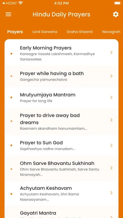 Hindu Daily Prayers स्क्रीनशॉट