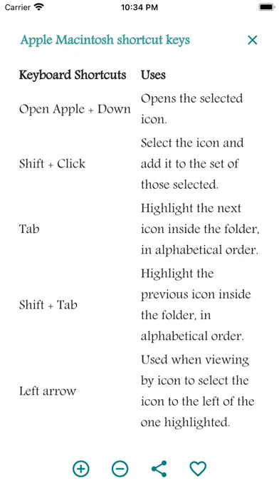 Learn Keyboard Shortcuts Screenshots