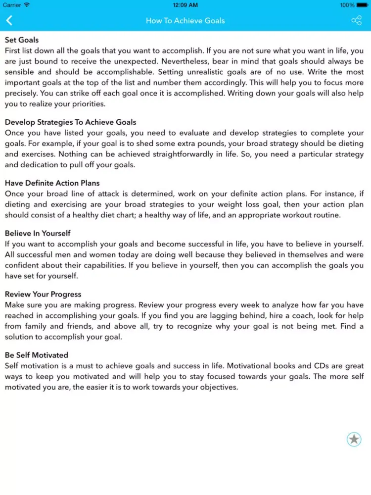 Tangkapan skrin Personality Development Pro iPad 