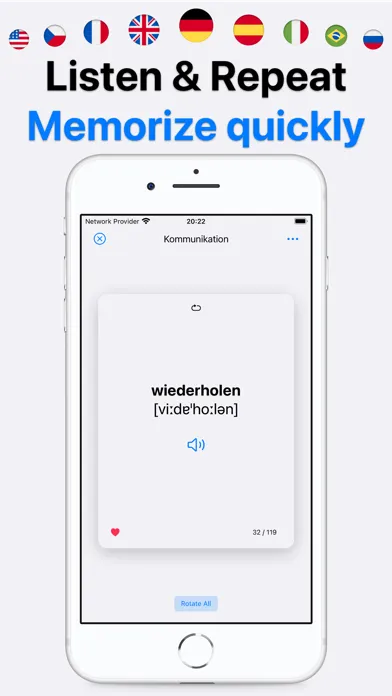 Flip - Vocabulary flashcards Ekran Görüntüleri