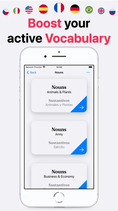 Flip - Vocabulary flashcards Ekran Görüntüleri