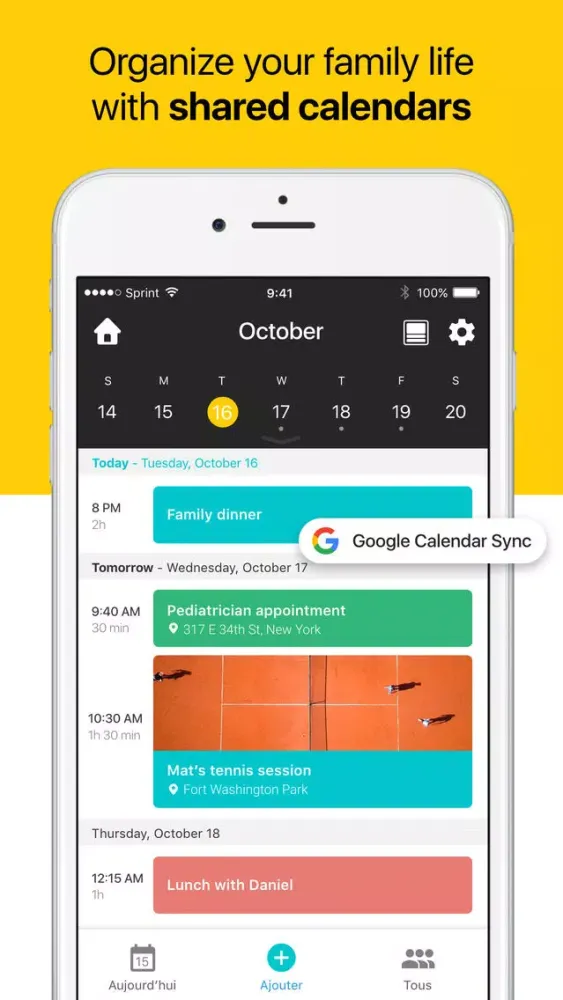 FamilyWall for Sprint スクリーンショット