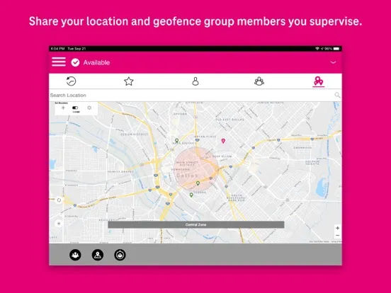 T-Mobile Direct Connect iPad 应用截图