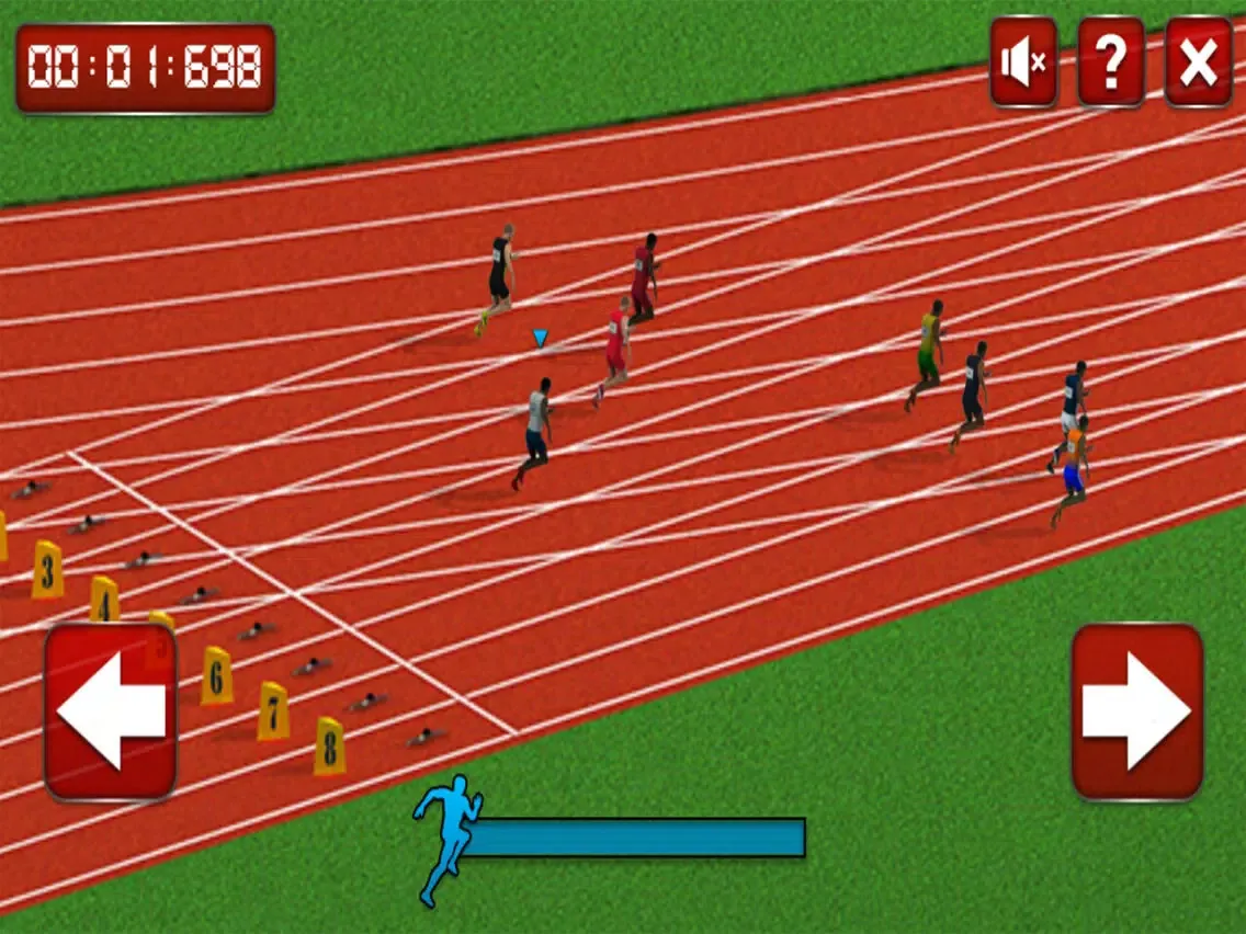 100m Sprint Race 2017 - challenge the best iPad 應用截圖