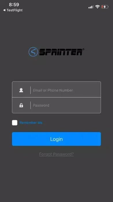 Sprinter Attendance App Screenshots