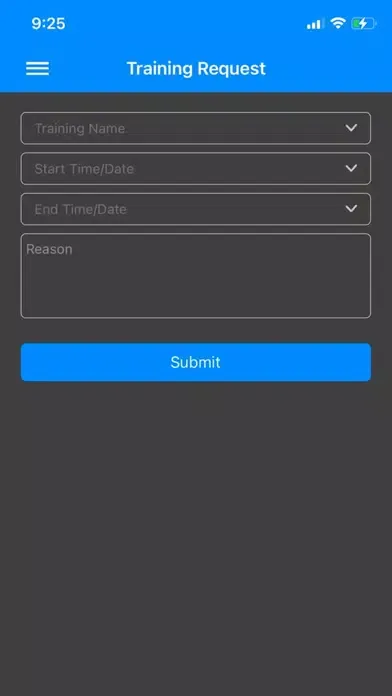 Sprinter Attendance App Screenshots