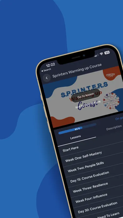 Sprinters Camp應用截圖