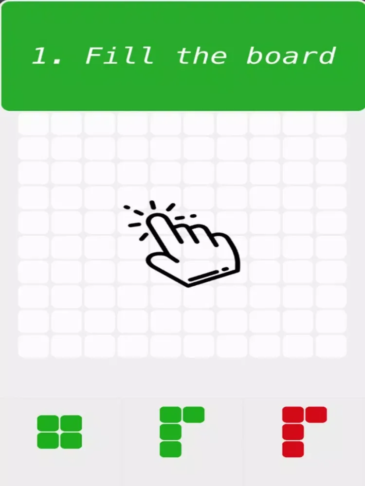 ภาพหน้าจอของ Color Puzzle Blocks iPad 