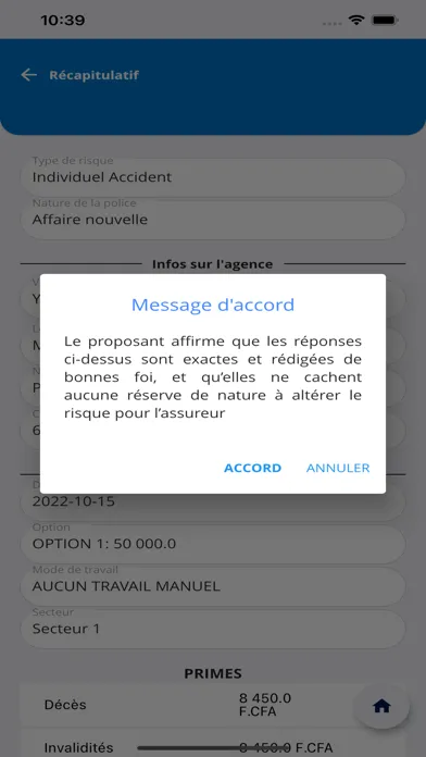Tangkapan skrin Sanlam Cameroun