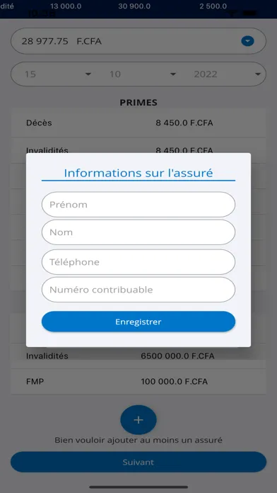 Tangkapan skrin Sanlam Cameroun