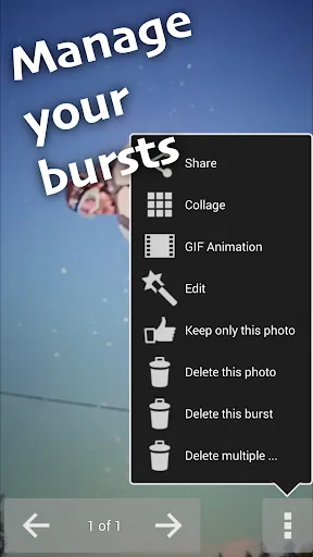 Tangkapan layar Fast Burst Camera