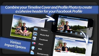 Capturas de pantalla de Photo Covers for Facebook LITE: Timeline Editor