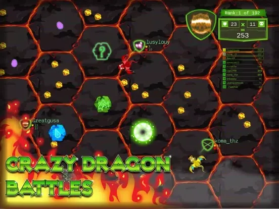 Capturas de pantalla de Dragonwars.io iPad 