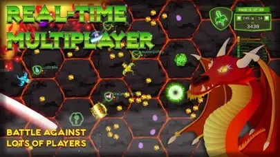 Capturas de pantalla de Dragonwars.io