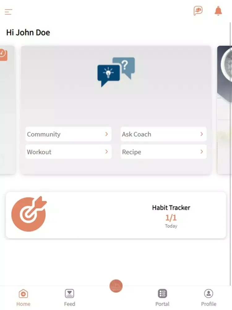 Ảnh chụp màn hình của Thrive Well iPad 