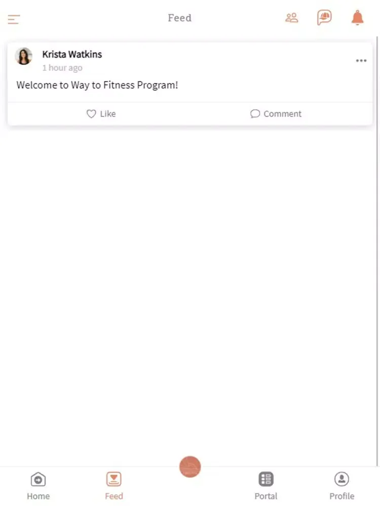 Ảnh chụp màn hình của Thrive Well iPad 