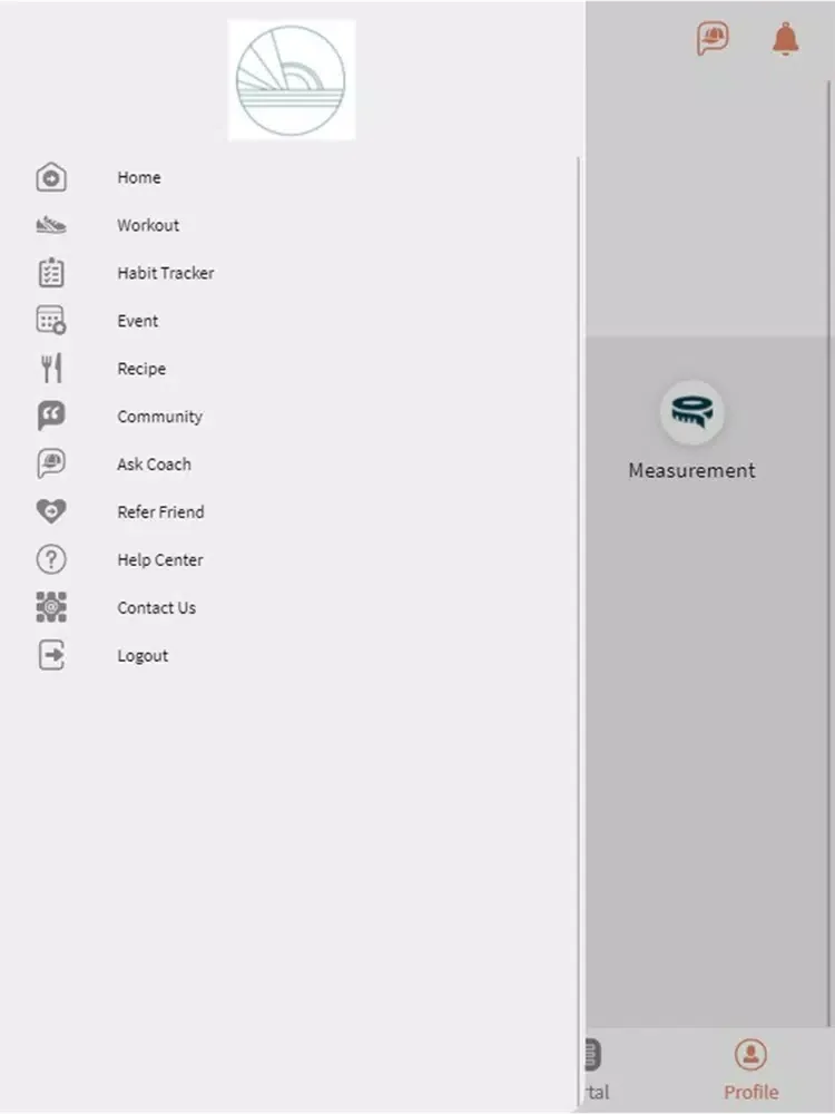 Ảnh chụp màn hình của Thrive Well iPad 