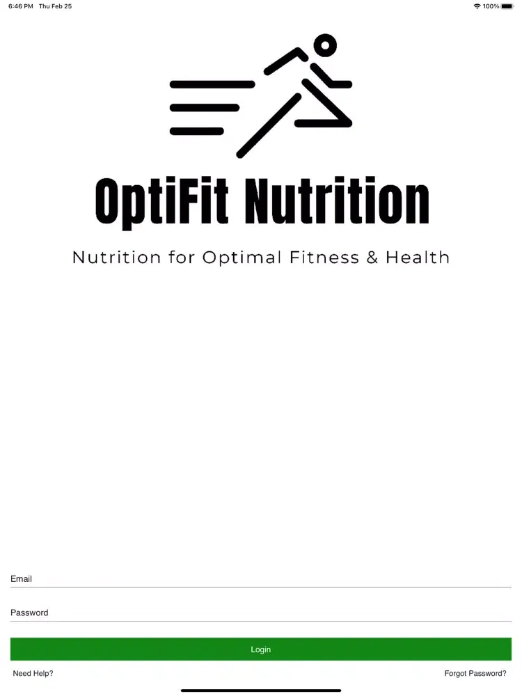 Скриншоты OptiFit Nutrition iPad 