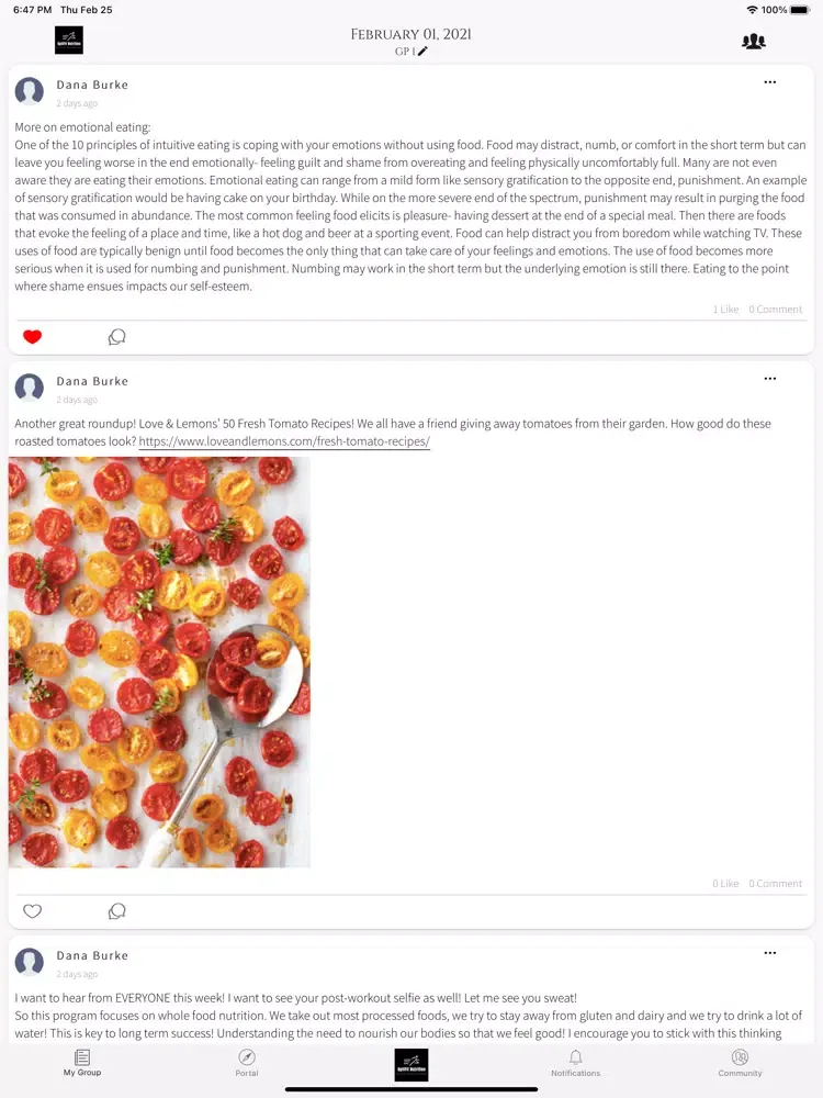 Скриншоты OptiFit Nutrition iPad 
