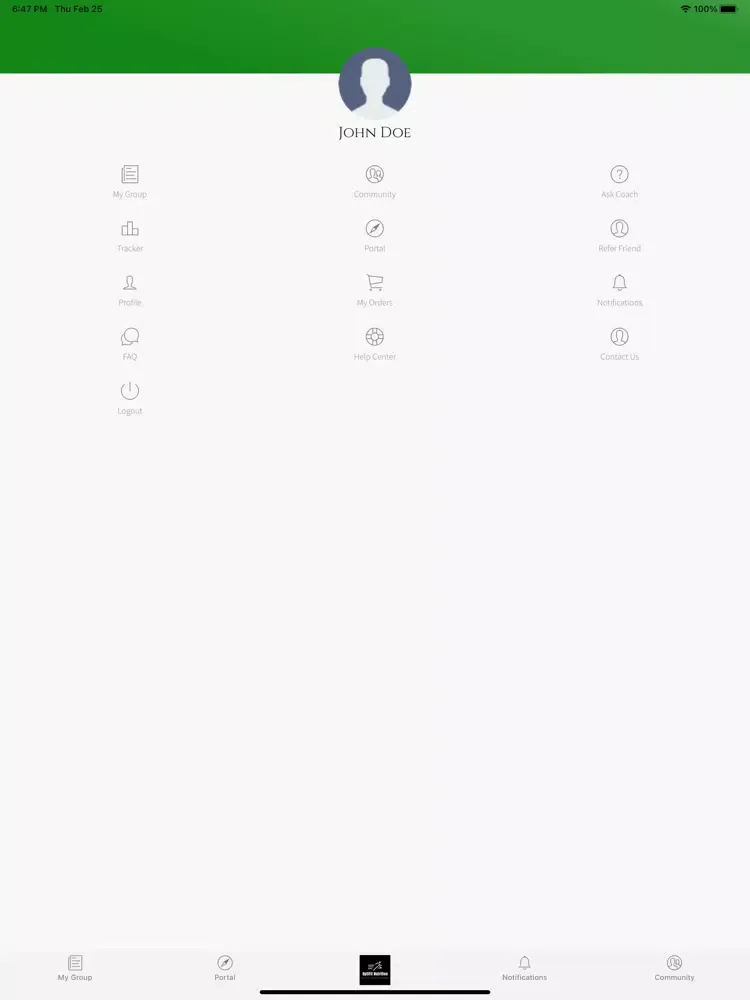 Скриншоты OptiFit Nutrition iPad 