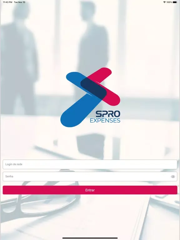 Capturas de tela do SPRO Expenses iPad 
