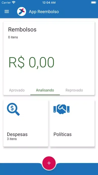 Capturas de tela do SPRO Expenses