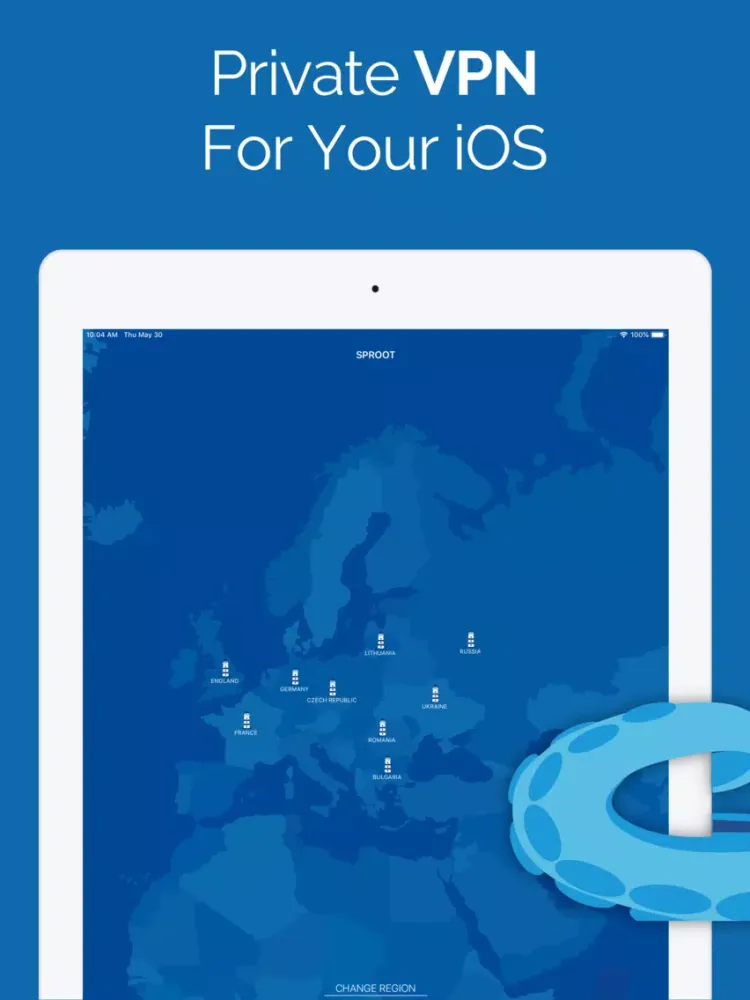 SPROOT VPN - Fast & Unlimited iPad 应用截图