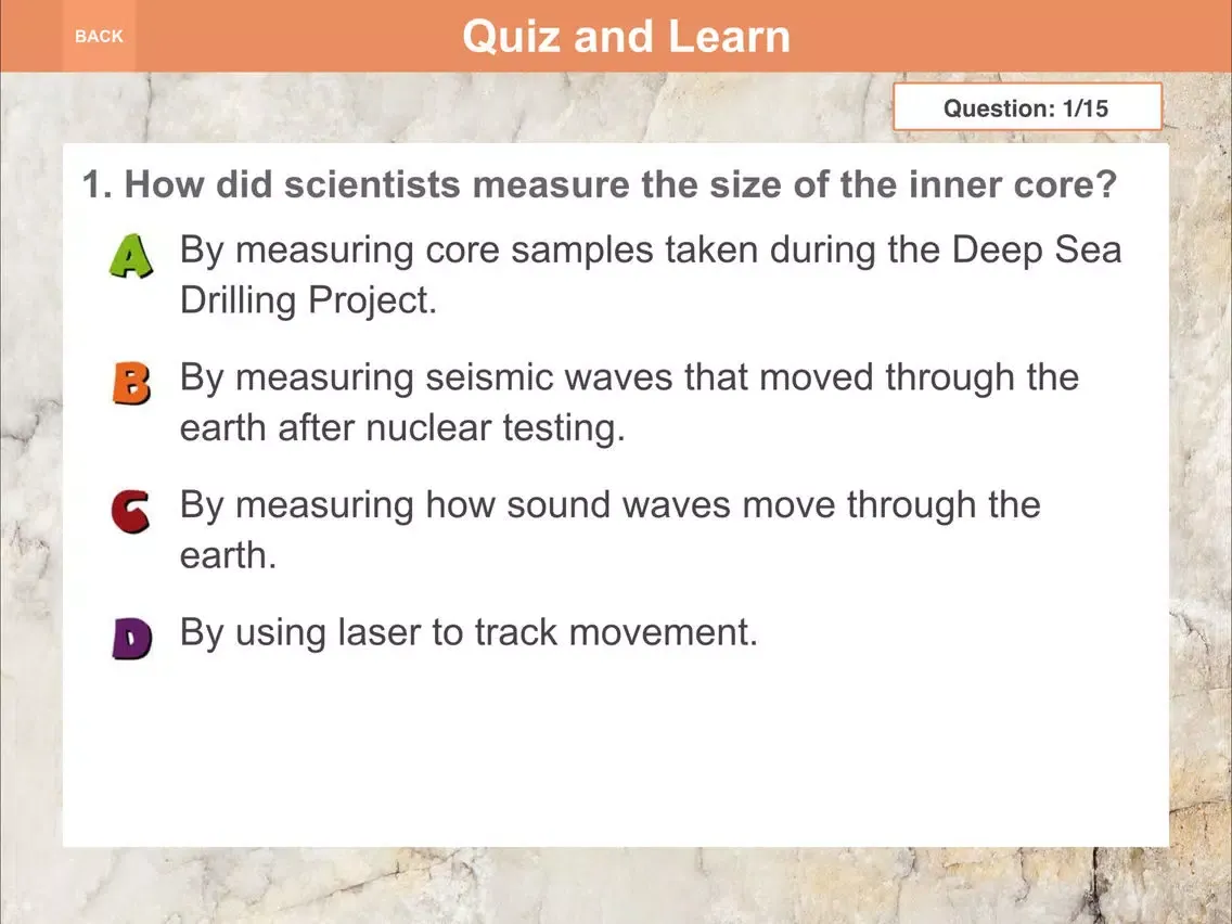 Geology HD iPad  स्क्रीनशॉट