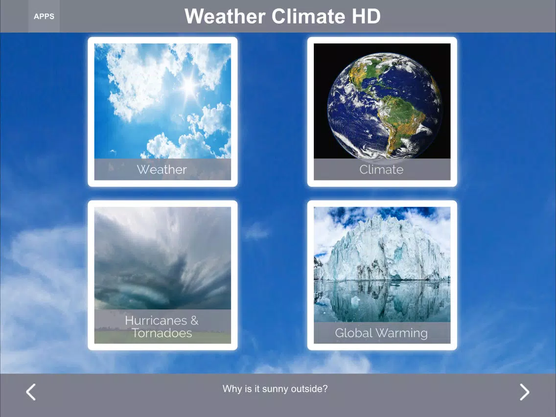 Weather Climate HD iPad  Screenshots