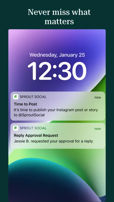Sprout Social應用截圖