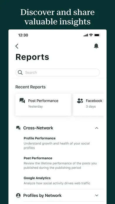 Sprout Social應用截圖