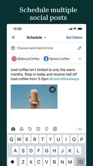 Sprout Social應用截圖