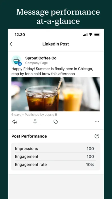 Sprout Social應用截圖