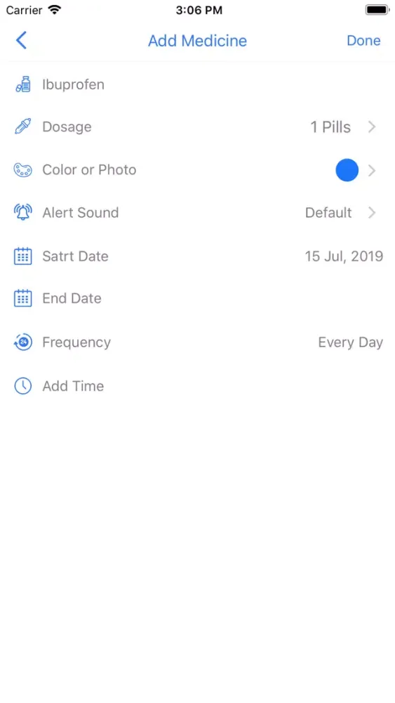 Smart Pill Time Reminder Pro应用截图