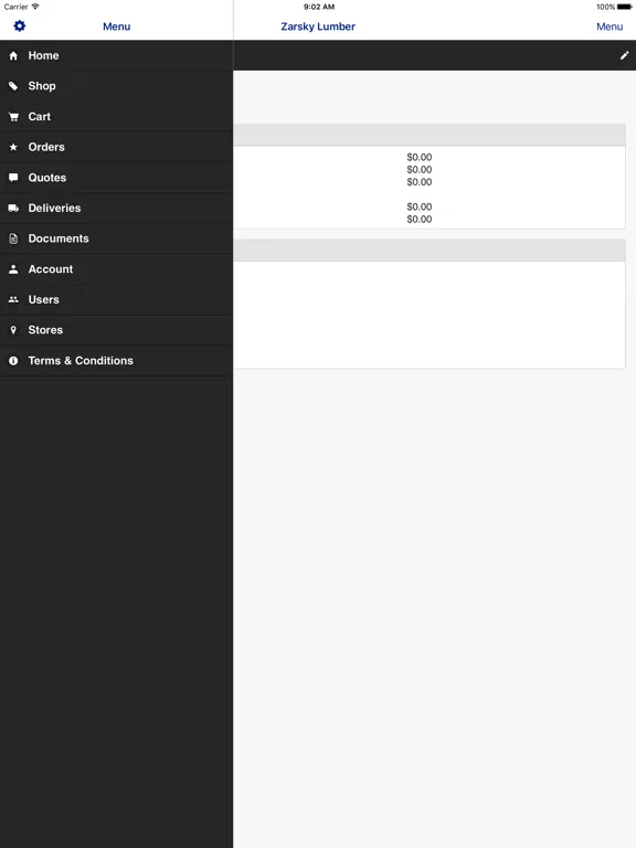 Zarsky Lumber iPad  سکرین شاٹس